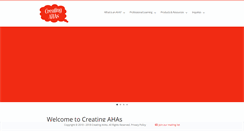 Desktop Screenshot of creatingahas.com